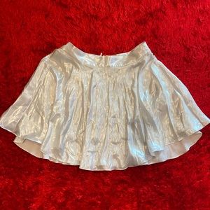 Beautiful silver skirt